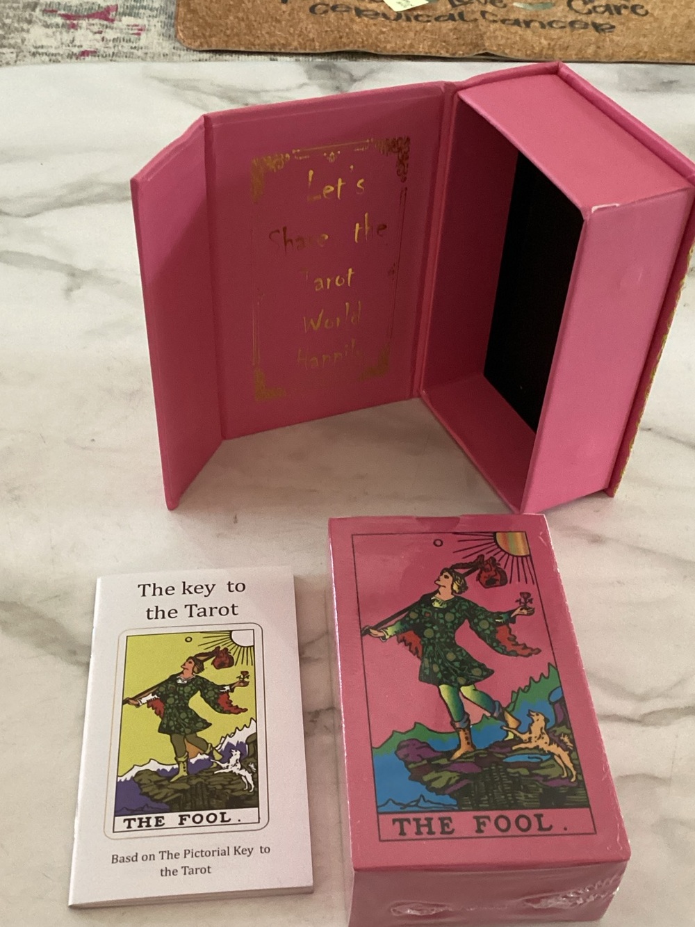 Tarot cards The Fool